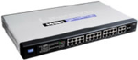Cisco Switch/24xF+ENet 2x 1000 2x SFP+PoE (SLM224G4PS)
